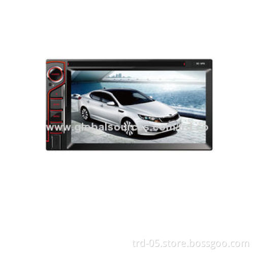 Car DVD Player with 5-way RCA Output, Supports Steering Wheel Control